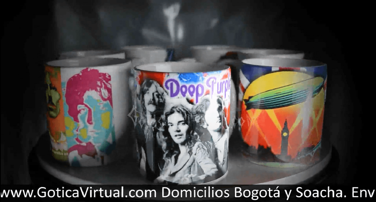 pocillos mugs rock clasico beatles sabbath stones zeppelin envios bogota colombia